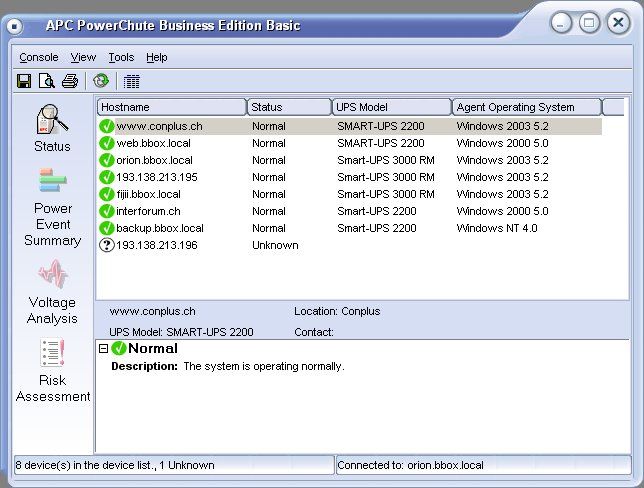 APC PowerChute Business Edition Software